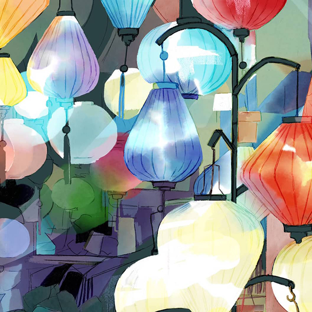 ホイアンのランタン